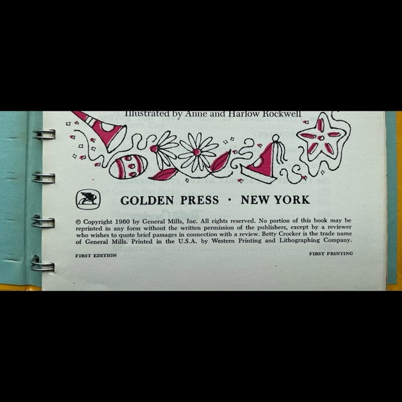 Betty Crocker’s Party Cookbook- First Edition, First Printing - Picture 4 of 7